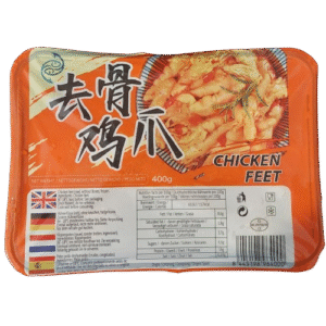 냉동 무뼈닭발 Frozen Boneless Chicken Feet 400g #간편조리