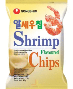 농심 알새우칩 Nongshim Shrimp Chips  75 g X 3봉